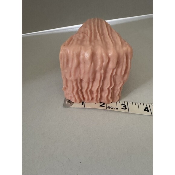 MTC 1987 VTG Play Pretend Food Dessert Chocolate Cake Slice Pink Frosting Prop - Picture 6 of 7